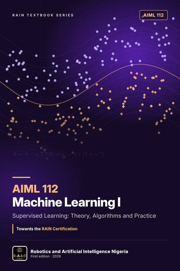 Cover of AIML 112 Machine Learning I